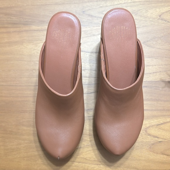 Charlotte Stone Marlo clog in Luggage - Picture 2 of 4